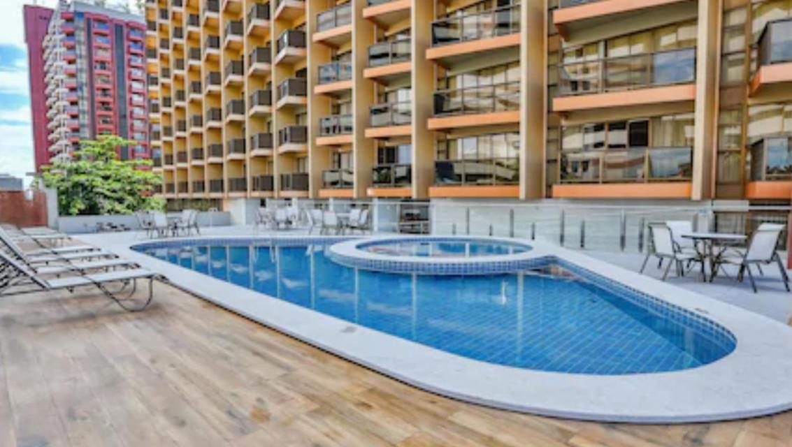Apart Hotel No Coracao De Brasilia Kubitschek Plaza Buitenkant foto